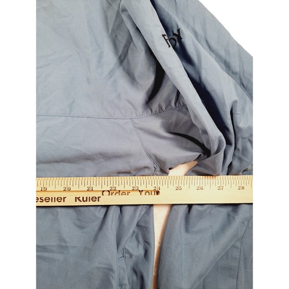 FootJoy Men's Golf Blue Pullover Windbreaker Jacket Size Large - Picture 3 of 12